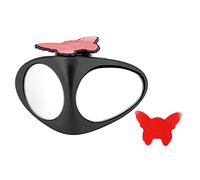 Auto a destra Retroview ausiliario Specchio cieco Spot Spot a 360 gradi Specchio di vetro a doppio curvatura a doppio giro rotondo con guscio ABS per una guida avanzata durante il