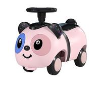 Auto a dondolo giocattolo a basso rumore con vano portaoggetti sotto il sedile for bambini, giocattolo for feste in età prescolare(Roze)