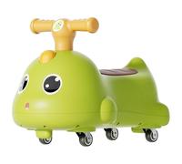 Auto a dondolo, Giro in auto Wiggle su macchinina a spinta a tema dinosauro da piedi a pavimento. Il bambino cavalca macchinine scorrevoli for ragazzi(Gr锟絥)