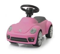 Auto a spinta VW Beetle rosa vivace per bambini - Nouvo