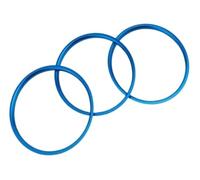 Auto AC Air Outlet Cover Ring Trim for Mazda for MX5 for MX-5 for RF for ND, for Mazda 2 for CX3, Car Air Conditioning Outer Rings Accessories(Outside Blue)