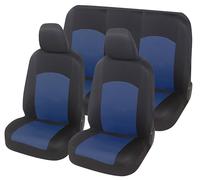 Auto Accessori Lupex - Coprisedili Auto Universali | Colore Blu Scuro | Set Fodere Copri Sedili Anteriori e Posteriori | Tessuto Poliestere | No Suv