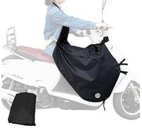 Auto Accessori Lupex LS-1057 Telo Coprigambe Felpato Universale per Scooter e Moto | Regolabile Impermeabile e Antivento (Modello A)