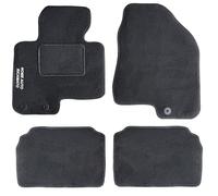 Auto Accessori Lupex | Set 4 Pezzi Tappetini Auto Compatibili con ix35 (2009-2015) con 3 Clip di Fissaggio | Tappeti Sagomati in Moquette con Ricamo Lato Guida | Fondo Antiscivolo