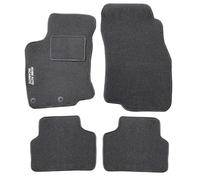 Auto Accessori Lupex | Set 4 Pezzi Tappetini Auto Compatibili con Qashqai serie 2 | Tappeti Sagomati in Moquette con Ricamo Lato Guida | Fondo Antiscivolo | Anteriori e Posteriori