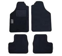 Auto Accessori Lupex | Set 4 Pezzi Tappetini Auto Compatibili con Ypsilon (2003-2011) | Tappeti Sagomati in Moquette con Ricamo Lato Guida | Fondo Antiscivolo | Anteriori e Posteriori