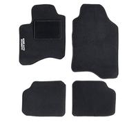 Auto Accessori Lupex - Tappetini auto compatibili per Panda Seconda 169 e Terza 319 serie, set tappeti sagomato in moquette, anteriori e posteriori, personalizzato con nome modello ricamato