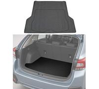 Auto Accessori Lupex | Tappetino per Bagagliaio baule Universale, tappeto in gomma resistente, taglia MAXI 142 x 111 cm, per auto, SUV, camion, ritagliabile lungo le linee pre-indicate, Nero (1 pezzo)