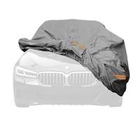Auto Accessori Lupex - Telo copriauto sagomato impermeabile, resistente alle intemperie, taglia M per berline fino a 432 cm, in tessuto Peva 85g, da esterno e interno
