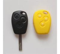 Auto Accessori Per Smart 453 Fortwo Forfour 2015-2019 Telecomando Per Auto Portachiavi Allarme Chiave Dritta Logo Cover Custodia Portachiavi In Silicone Di Colore (Color : Yellow)