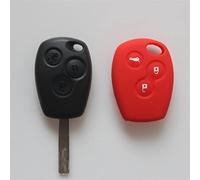Auto Accessori Per Smart 453 Fortwo Forfour 2015-2019 Telecomando Per Auto Portachiavi Allarme Chiave Dritta Logo Cover Custodia Portachiavi In Silicone Di Colore (Color : Rot)