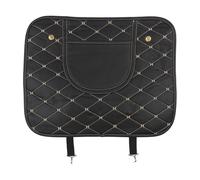 Auto Accessori Retro Sedili Anti-kick Tappetino Mezza Taglia Nero Ecopelle Copri