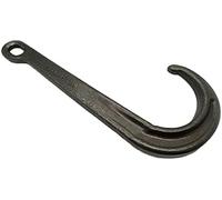 Auto ad ostacolo 5T Long gamio J Hook - Gancio del rimorchio per auto a rottura, gancio a catena a sospensione di tipo J, gancio di sicurezza a catena di rimorchio per il recupero del demolitore per