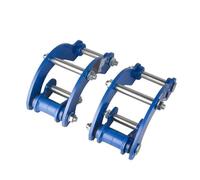 Auto Adattatore Distanziale Ruota Per Isuzu Per D-Max 2012-2019 1 Coppia Kit Sollevamento Anteriore/posteriore Con Distanziali Ammortizzatori Accessori Messa A Punto(Blue 1 inch)