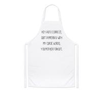 Auto Adatte Chef Grembiule - Ortografia Grammatica Spell Quadri Divertente