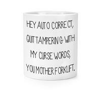 Auto Adatte Trucco Pennello Matita Pentola - Divertente Ortografia Grammatica