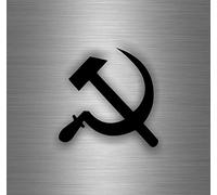 Auto Adesivi-Martello-Falce URSS USSR CCCP sovietique A Bandiera
