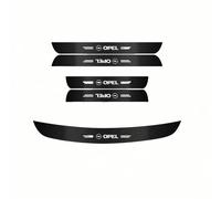 Auto Adesivo Batticalcagno Porta per Opel Karl 2015-2019, Battitacco Adesivi Soglie Porte Adesivi Soglia Auto AntiGraffio Porta Pellicola di Protezione Accessori,5PCS