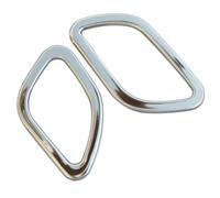 Auto Air Vent Copertura Compatibile con per Polo 2011 2012 2013 2014 2015 Accessori per Finiture per Auto Anello Decorativo per Presa Interna Rifiniture per Uscita Condizionatore d'Aria