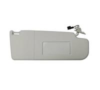 auto alette parasole Per VW Per Golf 6 2009-2014 Nero Grigio Anteriore Lato Destro Parasole Pannello Specchio Per Il Trucco 1KD857552 5KD857552(Grey Right Side)