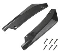 Auto Alettoni Minigonne Paraurti Anteriore Spoiler Posteriore Diffusore Splitter Protezione Antigraffio Parafango Fibra Carbonio Estensione Gonna Laterale(Carbon Fiber)