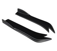 Auto Alettoni Minigonne Per Benz Per Classe C Per W204 C63 2007-2014 Minigonne Laterali Auto Paraurti Posteriore Splitter Labbro Canard Diffusore Angolo Avvolgimento(Matte Black)