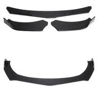 Auto Alettoni Minigonne Per Citron Per C4 I Auto Minigonne Laterali Paraurti Anteriore Splitter Labbro Parafango Estensione Gradino(3pcs A Carbon Bumper)