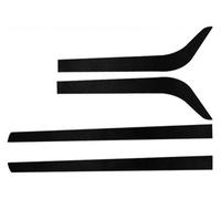 Auto Alettoni Minigonne Per Hyundai Per Solaris Per Verna 2012 2013 2014 2015 Minigonne Laterali Auto Adesivi fibra Carbonio Gradini