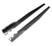 Auto Alettoni Minigonne Per Lexus Per IS200T IS250 IS350 ES300h ES330 ES350 Estensioni Alette Laterali Carbonio Auto Splitter Pannelli Sottoporta Gonna Gradini(Glossy Black)