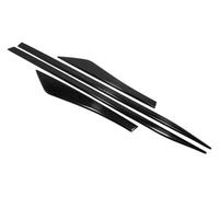 Auto Alettoni Minigonne Per Nissan Per Rogue 2021 2022 2023 Minigonne Laterali Auto Acciaio Inossidabile Cromato Modanatura Carrozzeria Antigraffio Copertura Gradini(Steel black)