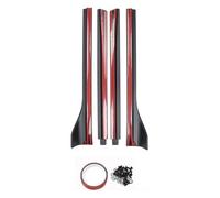 Auto Alettoni Minigonne Per Tesla Per Model Y 2020-2023 Minigonne Laterali Auto 4 Pezzi Pannelli Estensione Spoiler Paraurti Gradini(Matte Black)