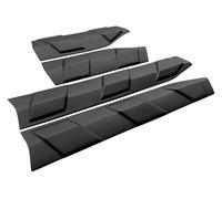 Auto Alettoni Minigonne Per Toyota Per Rav4 2019-2023 Kit Protezione Pannelli Porta Auto Minigonne Laterali Spoiler Paraurti Anteriore(Matt Black)