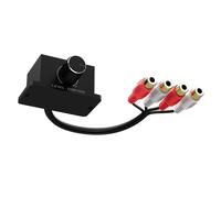 Auto Amplificatore Audio Basso Livello Telecomando Volume Controllo Pomello Male