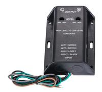Auto Amplificatore Stereo Alta a Bassa Livello Regolabile Altoparlante Rca Linea