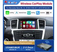 Auto Android wireless per Mercedes Benz ML GL W166 X166 NTG4.5/4.7 2011-2015 con interfaccia Carplay Mirror Link AirPlay