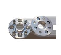 Auto Anelli Centrali Foro Ruota Distanziale 2 Pezzi 4x114,3|4X4,5" 60,1CB|Filettatura M12 X 1,5|15|20|25|Adattatori Per Distanziali Ruota Centrali Con Perni Estesi(Argento,25mm)