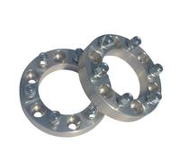 Auto Anelli Centrali Foro Ruota Distanziale Per Dodge Per Ram 50 1985-1993 6 * 139.7|6X5.5" |108mm|2PCS|35|38|40|45mm Distanziali Per Cerchi(Argento,38mm)