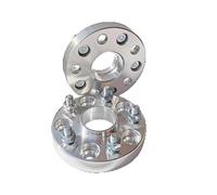 Auto Anelli Centrali Foro Ruota Distanziale Per Subaru Per Tribeca 2 Pezzi 5 * 114,3|5x4,5"|56,1 Mm|12 * 1,25|25|30 Mm Distanziali Adattatori Per Ruote(Argento,25mm)