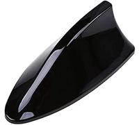 Auto Antenna Pinna Squalo per Fiat Stilo Croma Bravo Palio Uno, Auto Tetto a Pinna di Squalo Antenne Segnale Radio FM/AM Antenna Decorativa Impermeabile Antipolvere,A/Black