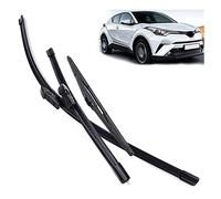 Auto Anteriore e Posteriore Tergicristallo Spazzole Per Toyo-ta C-HR CHR 2016 2017 2018 2019 2020, Tergicristallo Parabrezza Tergicristalli Lame Spazzole Taglierina Accessori