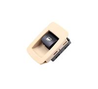 Auto Anteriore LHD Driver Passeggero Finestra Specchio Interruttore di Controllo Sollevatore Pulsante Console per E90 E91 318i 320i 325i 335i Pulsante di controllo della finestra(Passenger-beige)