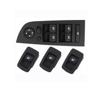 Auto Anteriore LHD Driver Passeggero Finestra Specchio Interruttore di Controllo Sollevatore Pulsante Console per E90 E91 318i 320i 325i 335i Pulsante di controllo della finestra(Set-black)