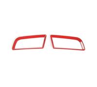 Auto Aria Copri Bocchetta Compatibile Con Ford Per Mustang 2015-2023 Cornice Di Rivestimento Della Presa D'aria Laterale Dell'auto Copertura Decorativa Adesivo