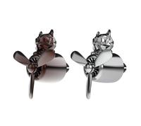 Auto Aria Sfiato Olio Essenziale Diffusore per Uomo Donna Bulldog Figurina Aria