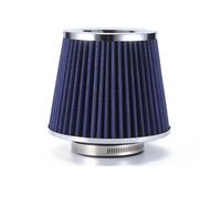 Auto Aria Tubo Filtro Aria Per Auto Ad Alto Flusso Da 3,3,5 E 4 Pollici Con Morsetto Universale Prestazioni Da Corsa Filtri Aspirazione Aria Fredda Sportivi Da 76 Mm(76mm-Blue)