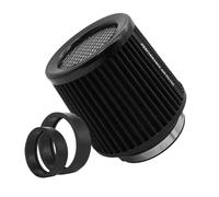 Auto Aria Tubo Filtro Aria Sportivo Ad Alto Flusso Da 2,5 3" 3,5 4 Pollici Universale Prese D'aria Da 63 76 80 89 Mm E 101 Mm Filtri Aspirazione Aria Fredda Da Corsa(101mm-Black)