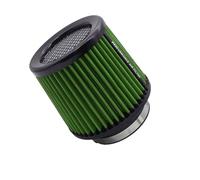 Auto Aria Tubo Filtro Aria Sportivo Ad Alto Flusso Da 2,5 3" 3,5 4 Pollici Universale Prese D'aria Da 63 76 80 89 Mm E 101 Mm Filtri Aspirazione Aria Fredda Da Corsa(63mm-Green)