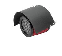 Auto Aria Tubo Filtro Aspirazione Dell'aria Fredda Ad Alto Flusso Protezione Termica, Filtri Aria Universali Copertura Protettiva Regolabile In Acciaio Inossidabile(101-Black)