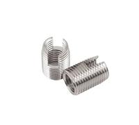 auto-attacco filettatura, Inserto filettato autofilettante M2-M20 303 in acciaio inossidabile o acciaio al carbonio(303 Stainless,M2.5xM4.5x6(5Pcs))
