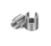 auto-attacco filettatura, Vite autofilettante con inserto filettato in metallo M2-M20 37 pezzi(303 Stainless,M5x8x10(4Pcs))